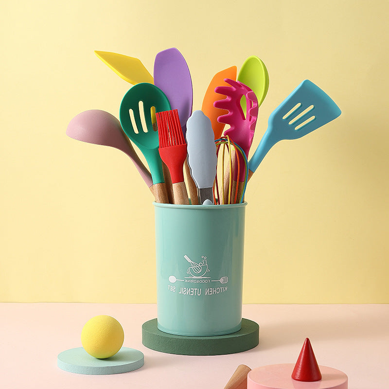 Silicone Kitchenware Cooking Utensils Set