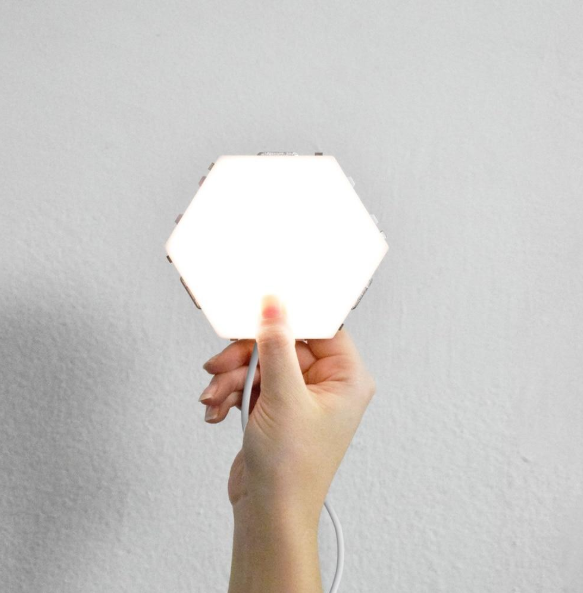 British Creative Honeycomb Modular Assembly Helios Touch Wall Lamp