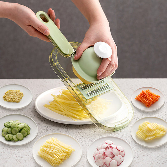Shredded Vegetable Cutter Artifact Kitchen Multi-function Hand Rub