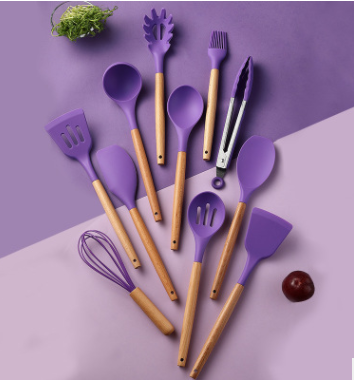 Silicone Kitchenware Cooking Utensils Set